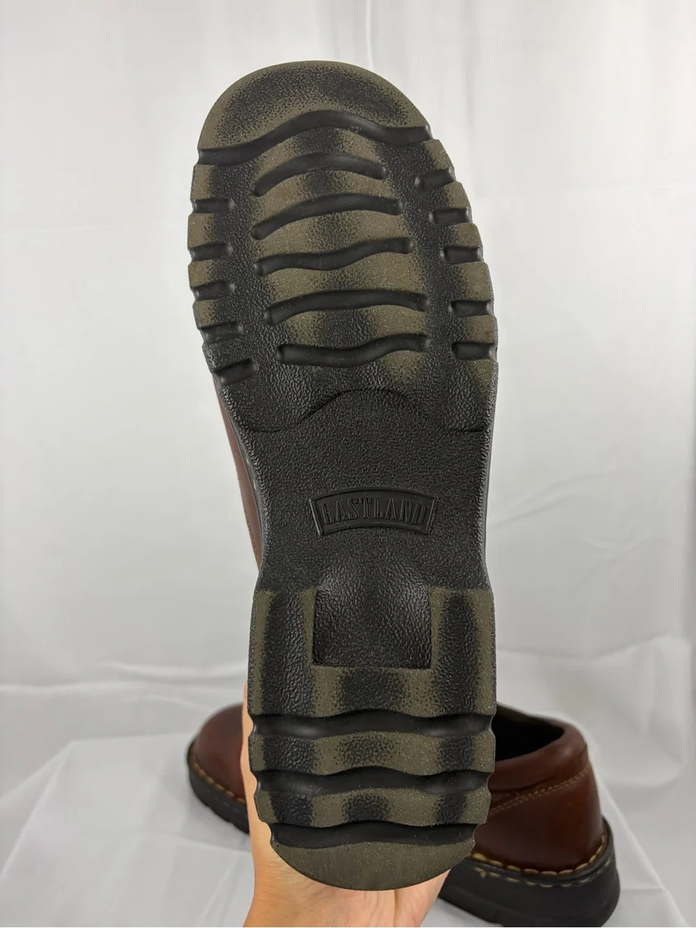 NWOT Eastland Women’s Size 10 Brown Leather Lace-Up Casual Shoes